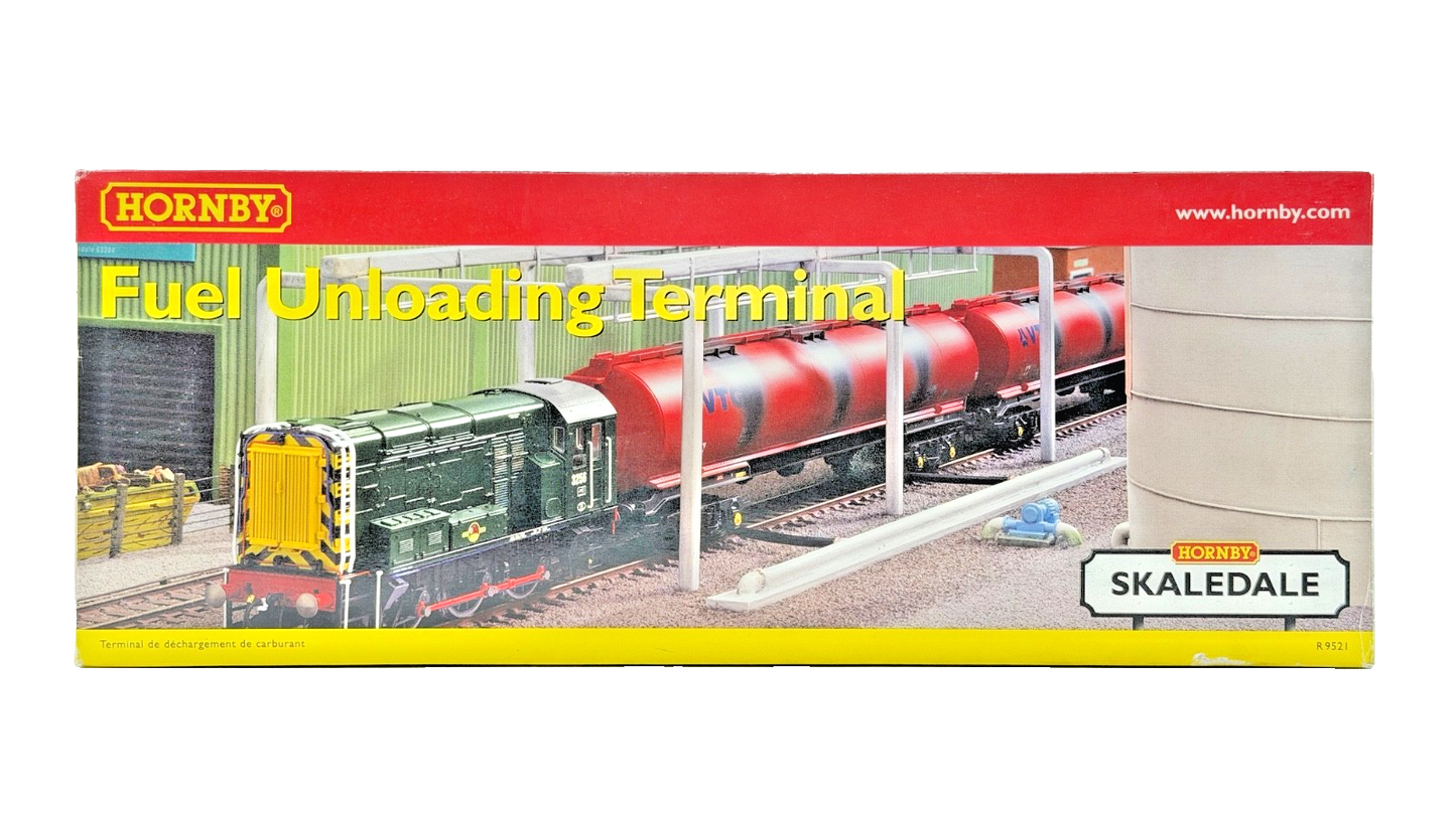 HORNBY OO GAUGE SKALEDALE - R9521 - FUEL UNLOADING TERMINAL - NEW