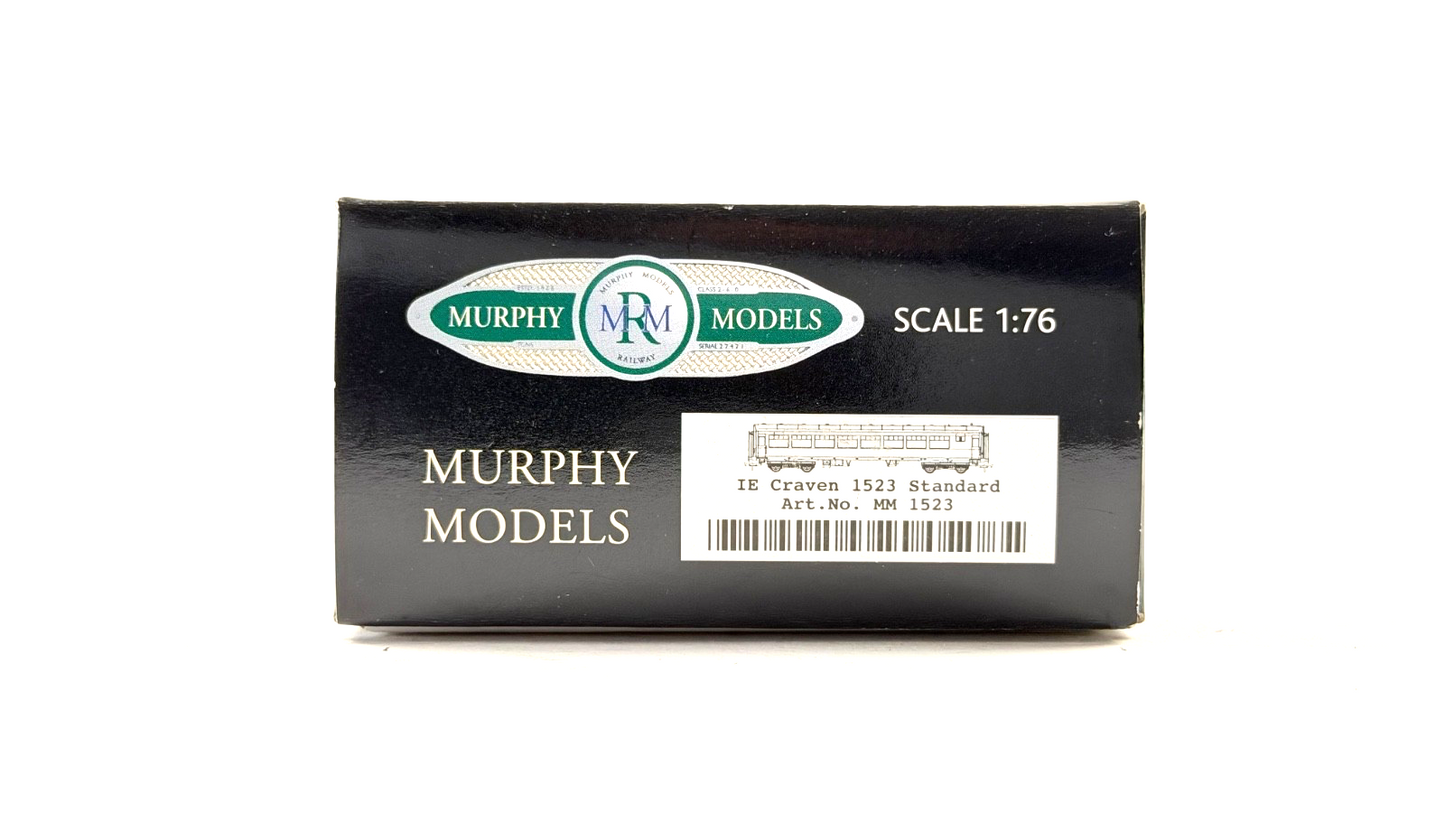 MURPHY MODELS 00 GAUGE - MM1523 - IE CRAVEN 1523 COACH IRISH RAILWAYS ORANGE
