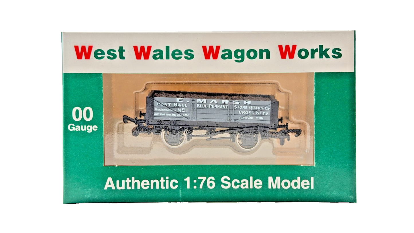 DAPOL 00 GAUGE - E MARSH BLUE PENNANT STONE QUARRY CROSS KEYS (LIMITED EDITION)