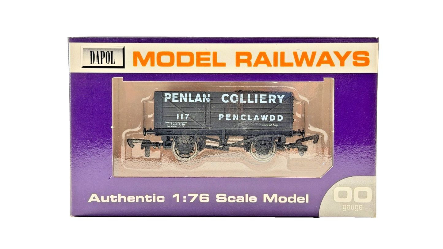DAPOL 00 GAUGE - PENLAN COLLIERY OF PENCLAWDD WAGON NO.117 (LIMITED EDITION)