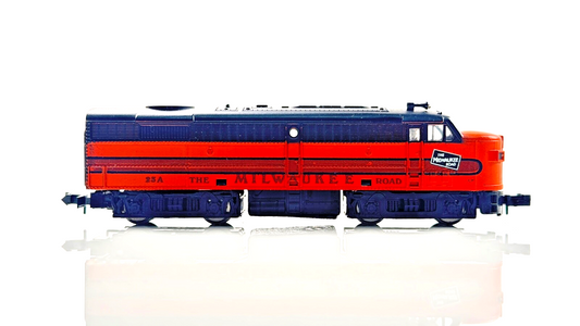 MODEL POWER N GAUGE - MILWAUKEE ROAD DIESEL LOCOMOTIVE DUMMY - UNBOXED