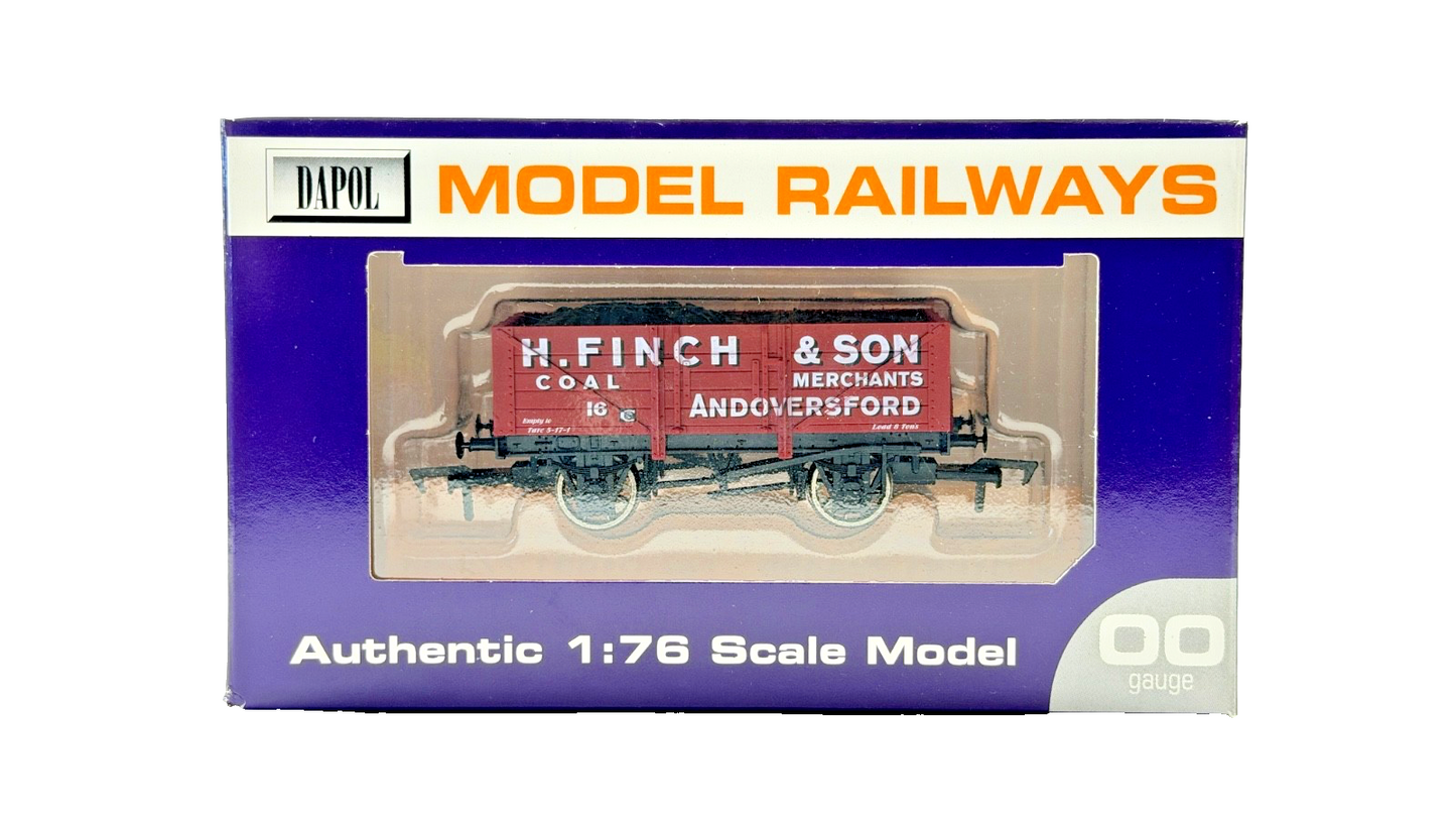 DAPOL 00 GAUGE - H. FINCH COAL MERCHANTS ANDOVERSFORD WAGON 16 (LIMITED EDITION)