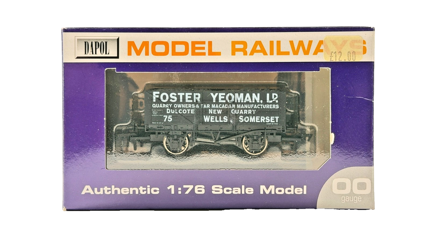 DAPOL 00 GAUGE - FOSTER YEOMAN DULCOTE QUARRY WELLS SOMERSET (LIMITED EDITION)