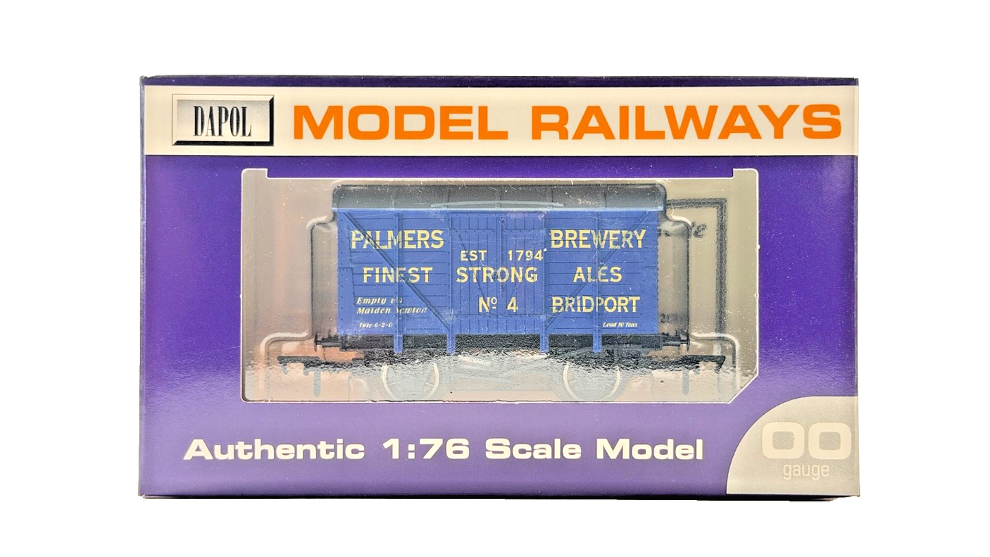 DAPOL 00 GAUGE - PALMERS BREWERY FINEST STRONG ALES BRIDPORT 4 (LIMITED EDITION)