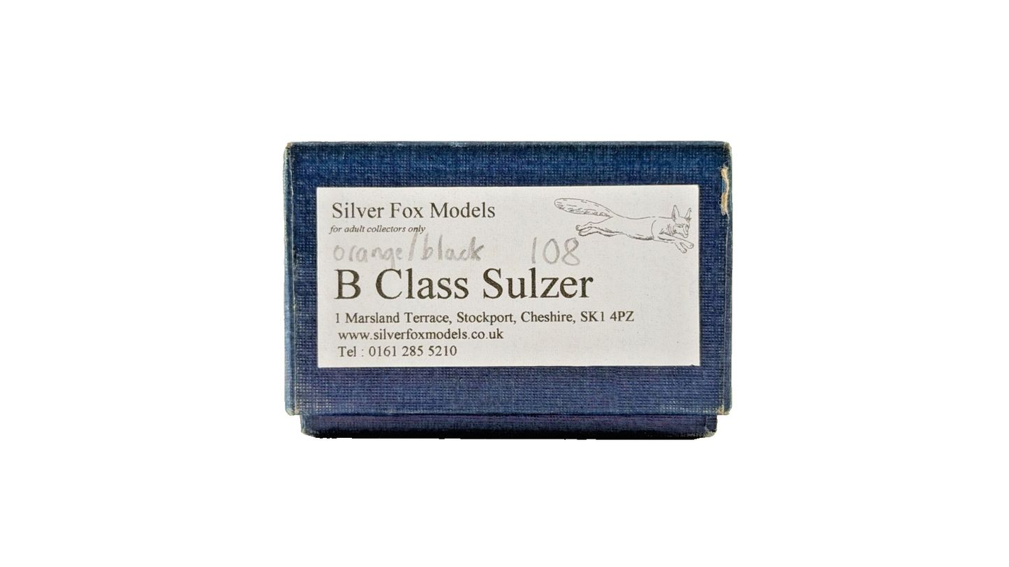 SILVER FOX MODELS OO GAUGE - IRISH ORANGE BLACK 101 CLASS B SULZER B101 - BOXED