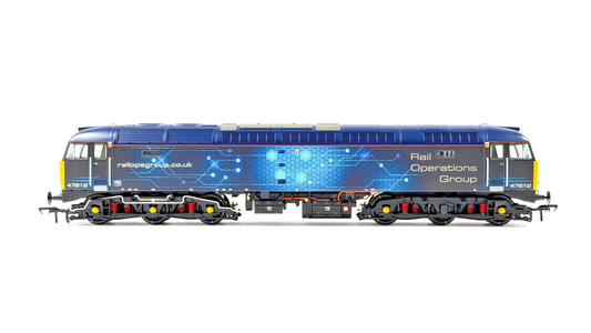 BACHMANN 00 GAUGE - 35-412Z - CLASS 47/4 47812 RAIL OPERATIONS GROUP ROG BOXED