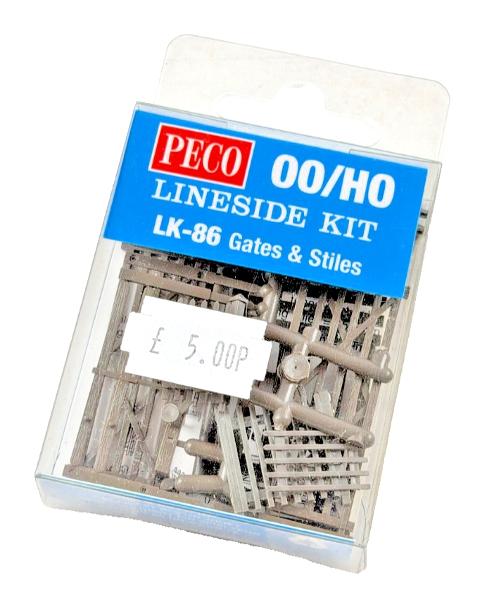 PECO OO/HO GAUGE LINESIDE KIT - LK-86 - GATES & STILES - SEALED