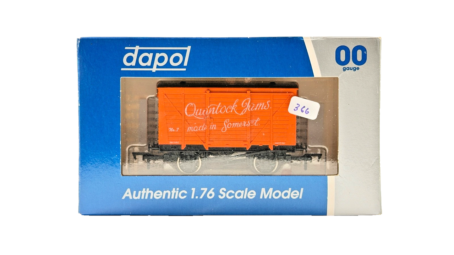 DAPOL 00 GAUGE - QUANTOCK JAMS MADE IN SOMERSET VENT VAN NO.7 (LIMITED EDITION)