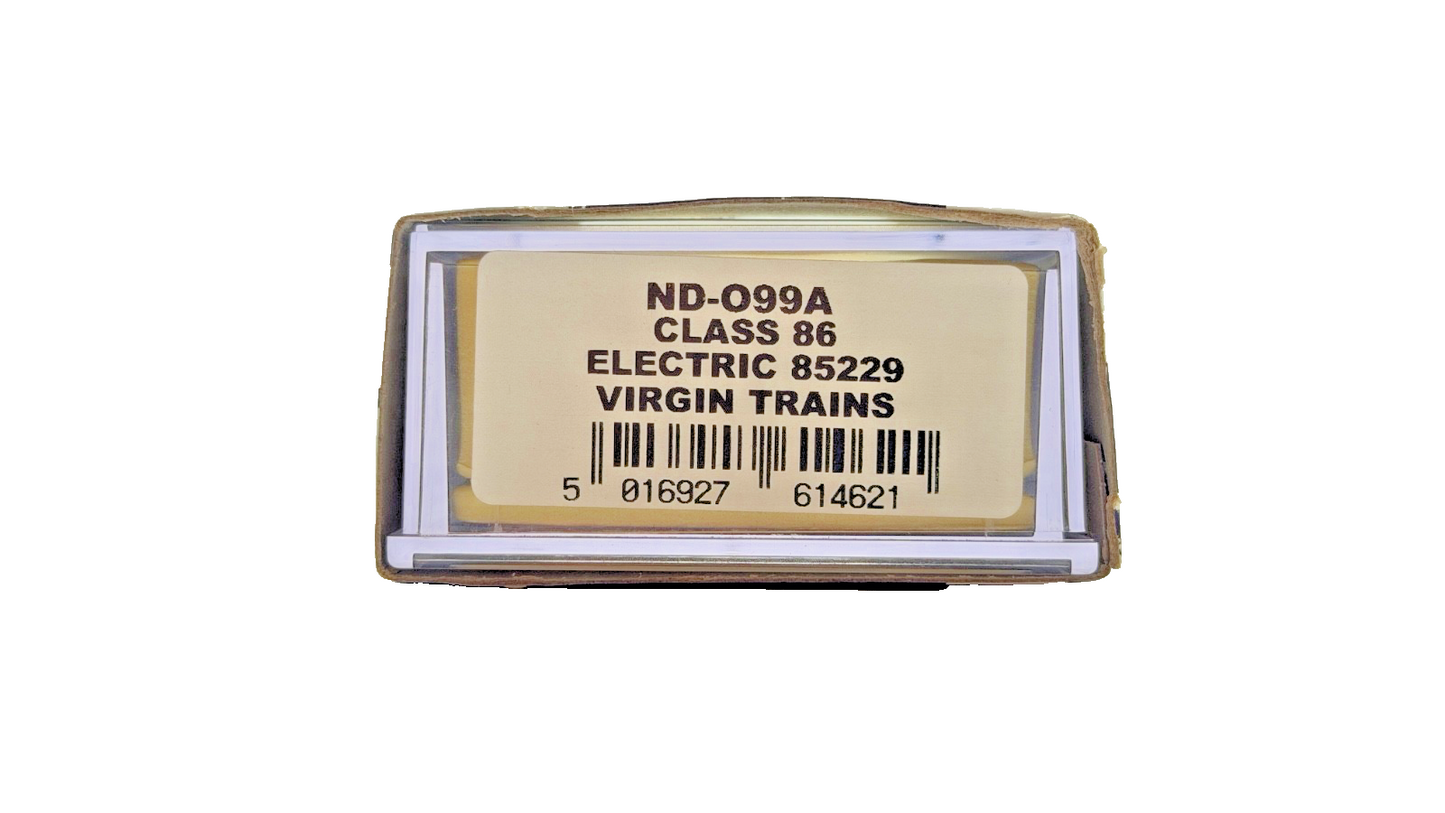 DAPOL N GAUGE - ND-099A - CLASS 86 ELECTRIC LOCOMOTIVE 86229 VIRGIN TRAINS BOXED