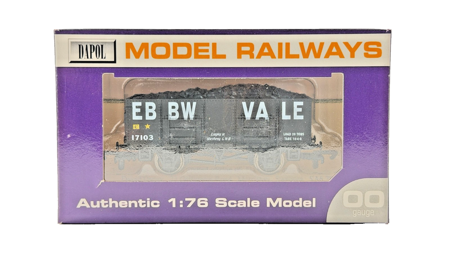 DAPOL 00 GAUGE - EBBW VALE ABERBEEG GWR WELSH WAGON 17103 (LIMITED EDITION)