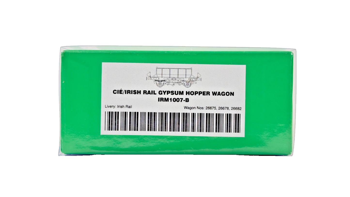 IRISH RAILWAY MODELS 00 GAUGE - IRM1007-B - GYPSUM HOPPER TRIPLE PACK IRISH RAIL