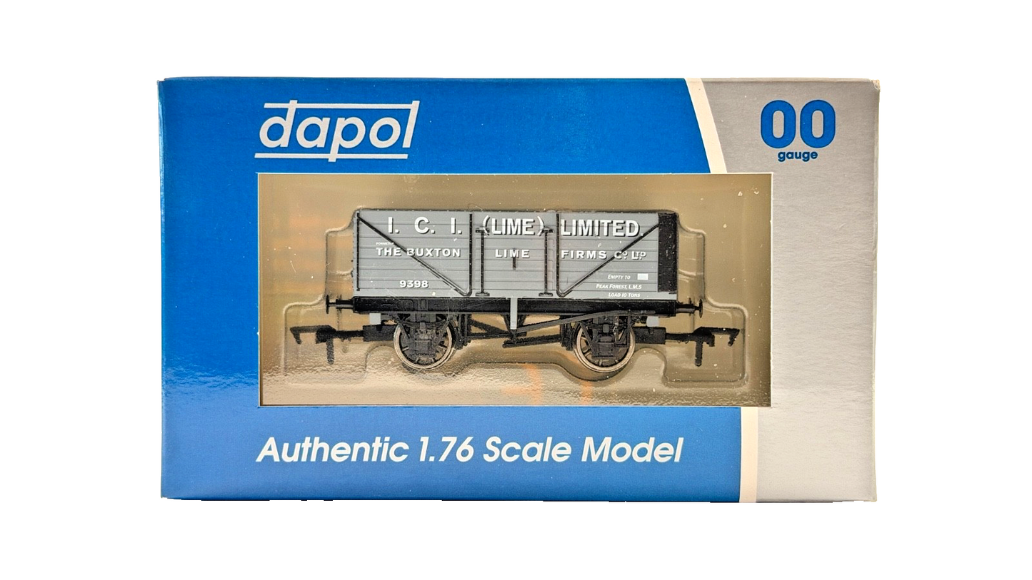 DAPOL 00 GAUGE - ICI BUXTON LIME FIRMS PEAK FOREST WAGON 9398 (LIMITED EDITION)