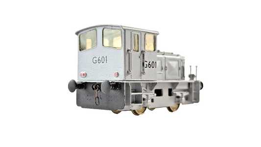 SILVER FOX MODELS OO GAUGE - IR/IE IRISH RAIL SILVER DEUTZ SHUNTER G601 BOXED