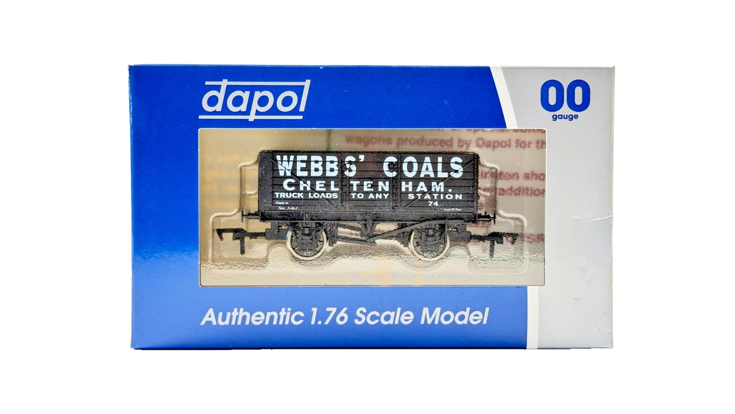 DAPOL 00 GAUGE - WEBBS' COALS CHELTENHAM LOADS TO ANY STATION (LIMITED EDITION)