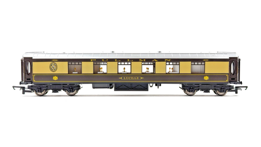 HORNBY 00 GAUGE - RAKE OF 3 NON ILLUMINATED PULLMAN PASSENGER COACHES UNBOXED