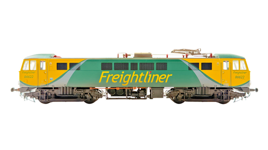 HELJAN OO GAUGE - GM4240302TMC - CLASS 86 FREIGHTLINER POWERHAUL 86622 WEATHERED