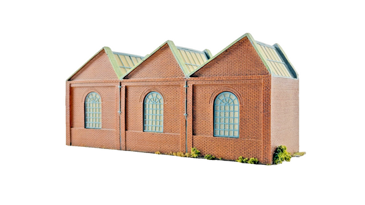 BACHMANN OO GAUGE SCENECRAFT - 44-022 - NORTH LIGHT FACTORY EXTENSION - BOXED