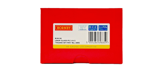 HORNBY DUBLO OO GAUGE - R30130 - LNER GREEN CLASS P2 2-8-2 THANE OF FIFE NO.2005