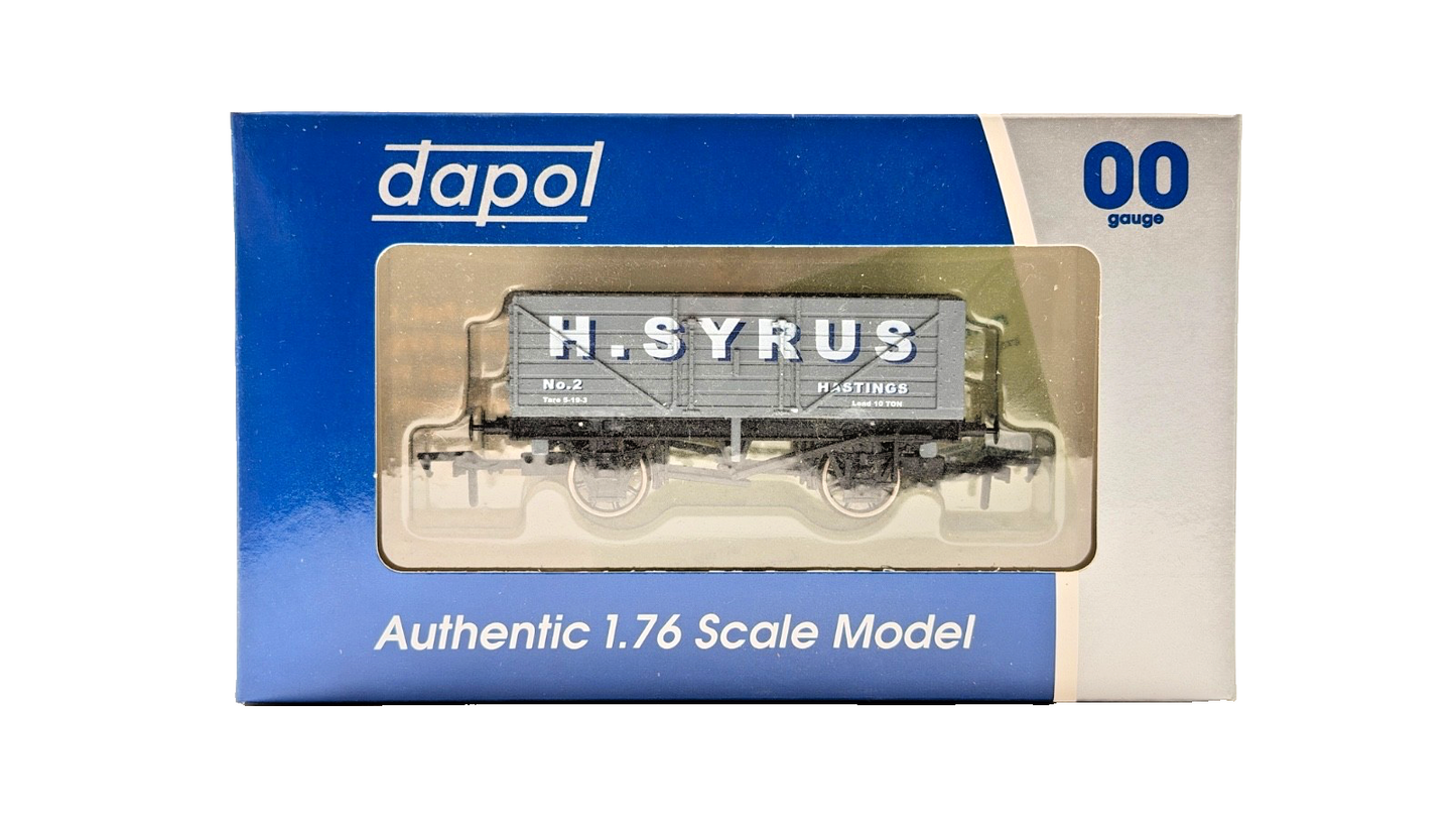 DAPOL 00 GAUGE - H. SYRUS OF HASTINGS PLANK WAGON NO.2 (LIMITED EDITION)