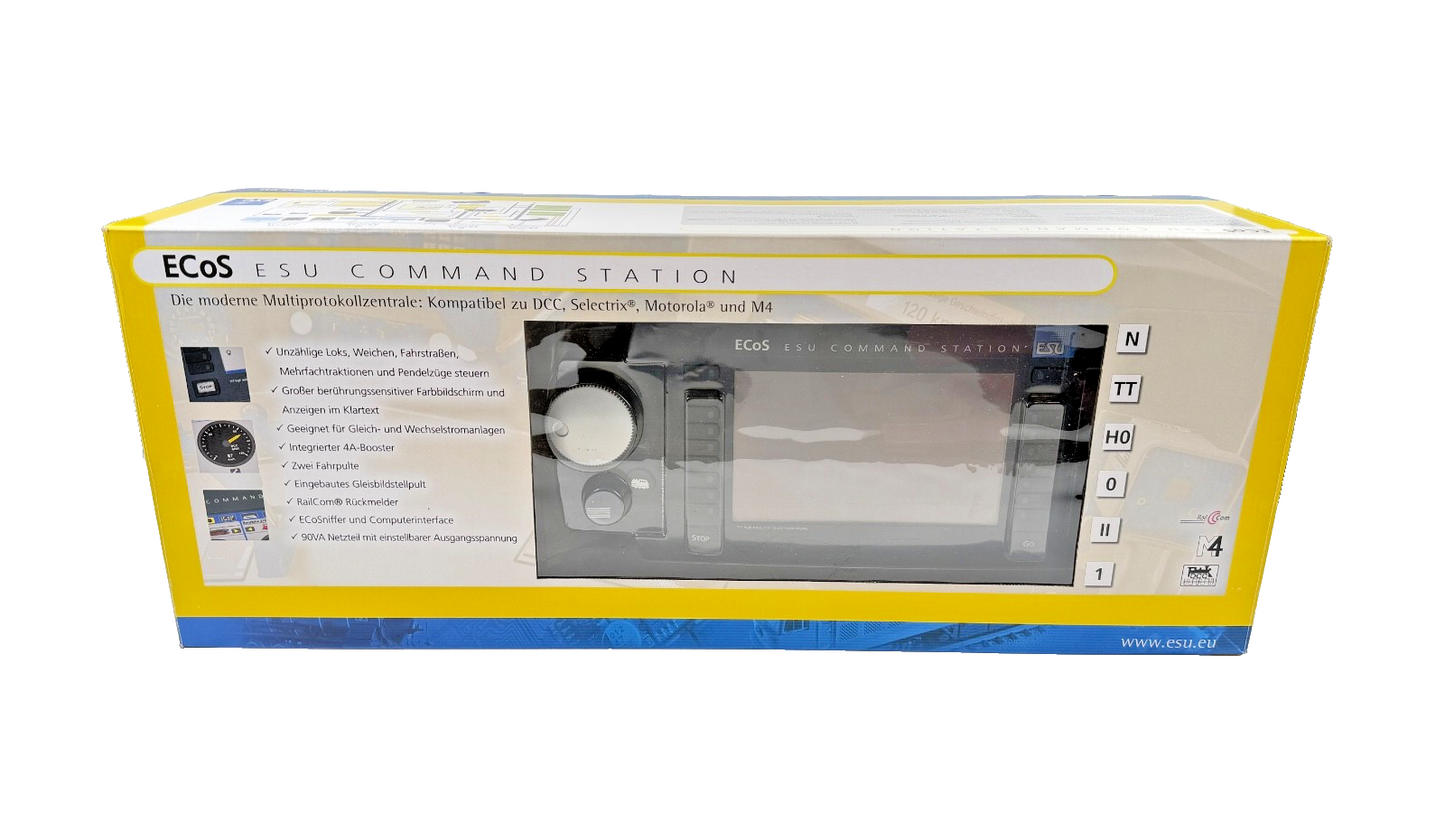 ESU OO GAUGE - 50200 - ECOS COMMAND STATION DCC DIGITAL CONTROLLER SYSTEM BOXED