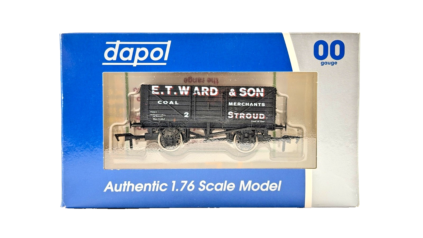 DAPOL 00 GAUGE - E.T WARD & SON COAL MERCHANTS STROUD WAGON 2 (LIMITED EDITION)