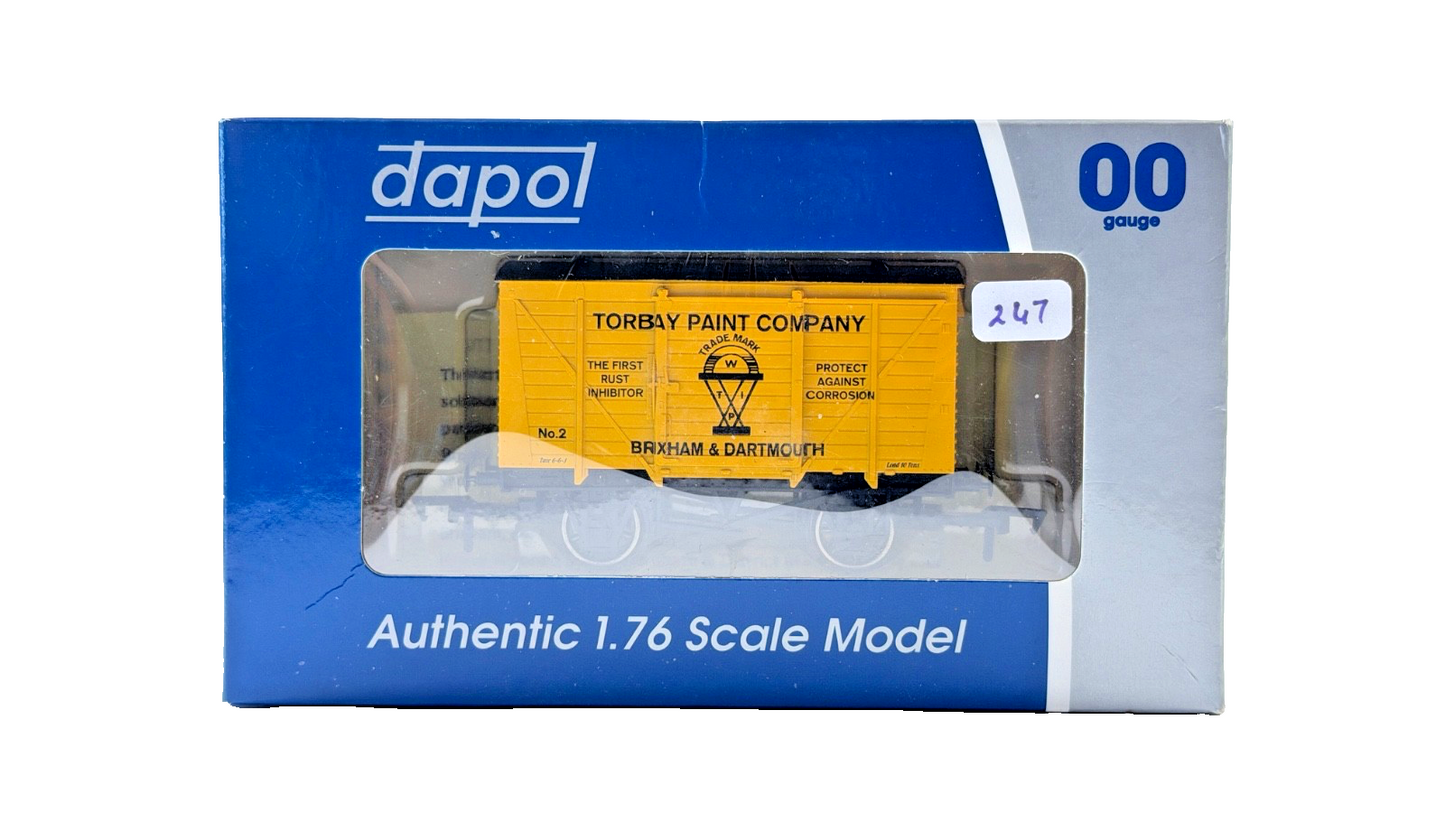 DAPOL 00 GAUGE - TORBAY PAINT COMPANY BRIXHAM & DARTMOUTH NO.2 (LIMITED EDITION)