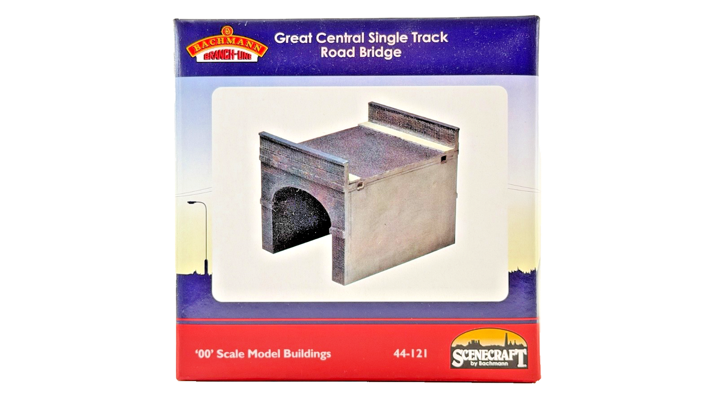 BACHMANN OO GAUGE SCENECRAFT - 44-121 - GREAT CENTRAL SINGLE TRACK BRIDGE - NEW