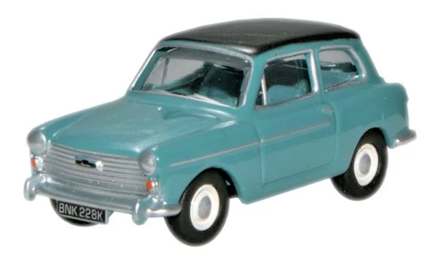 OXFORD DIECAST 1/76 SCALE - 76AA005 - AUSTIN A40 MKII HORIZON BLUE BLACK - NEW