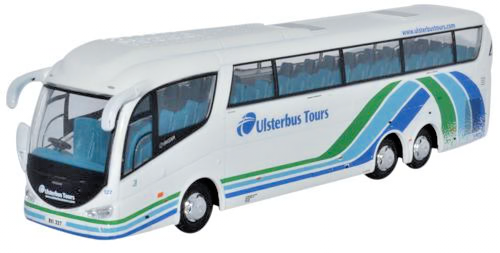 OXFORD DIECAST 1/76 SCALE - 76IRZ003 - SCANIA IRIZAR PB ULSTERBUS TOURS - NEW