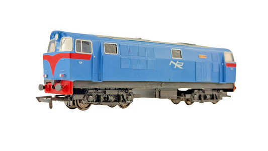 SILVER FOX MODELS OO GAUGE - NIR NORTHERN IRISH RAIL HUNSET DL BLUE V 101 EAGLE