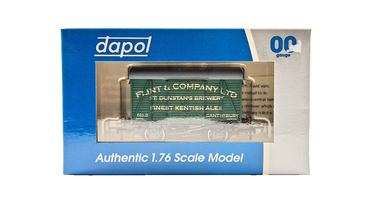 DAPOL 00 GAUGE - FLINT & CO ST DUNSTAN'S BREWERY CANTERBURY 3 (LIMITED EDITION)