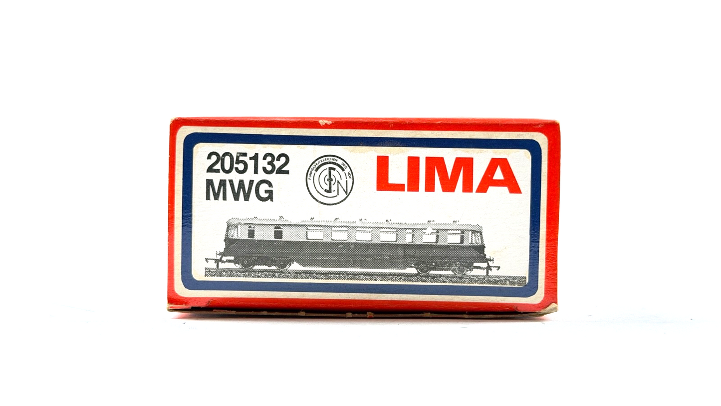 LIMA 00 GAUGE - 205132 - GWR DIESEL RAILCAR CHOCOLATE CREAM NO.22 BOXED