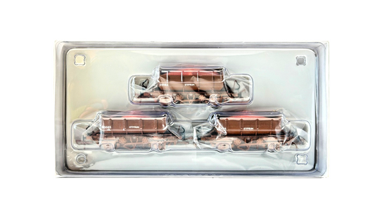 IRISH RAILWAY MODELS 00 GAUGE - IRM1008-C - GYPSUM HOPPER TRIPLE PACK IRISH RAIL