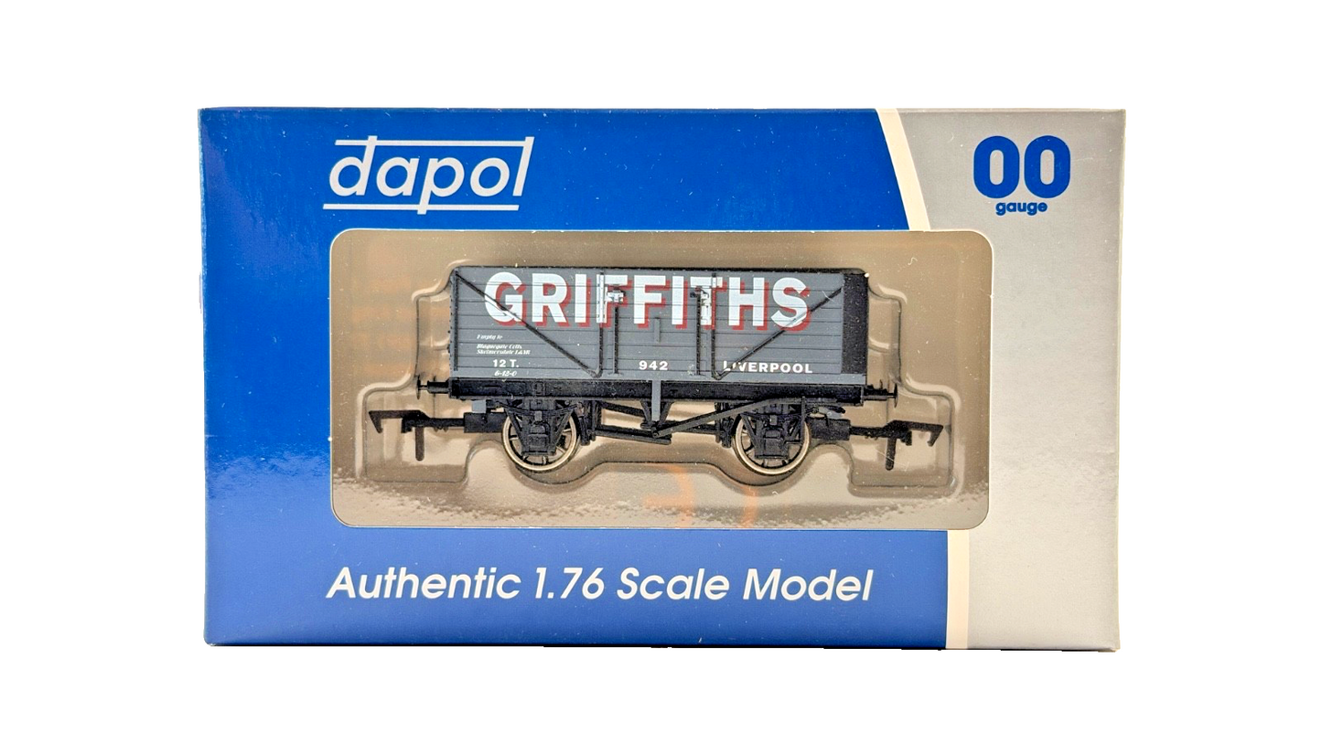 DAPOL 00 GAUGE - GRIFFITHS BLAGUEGATE SKELMERSDALE WAGON 942 (LIMITED EDITION)