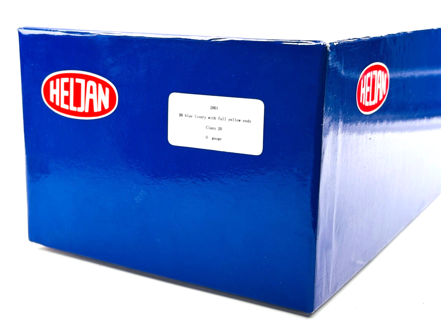 HELJAN O GAUGE - CLASS 20 DIESEL 20055 BR BLUE RED SOLEBAR (PRO WEATHERED) BOXED