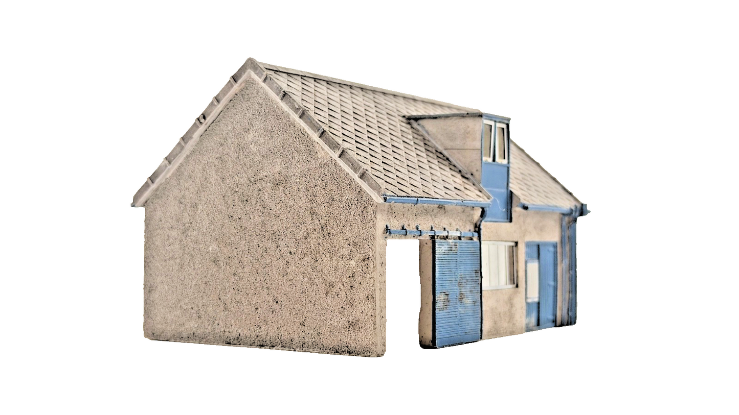 BACHMANN OO GAUGE SCENECRAFT - 44-076Z - AIDENSFIELD CAR REPAIR GARAGE - UNBOXED