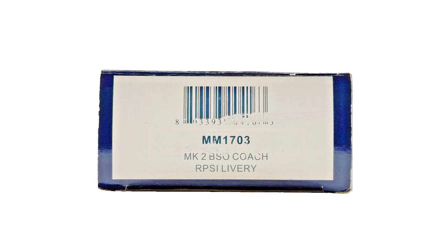 BACHMANN/MURPHY MODELS OO GAUGE - MM1703 - MK2 BSO COACH RPSI IRISH LIVERY BOXED