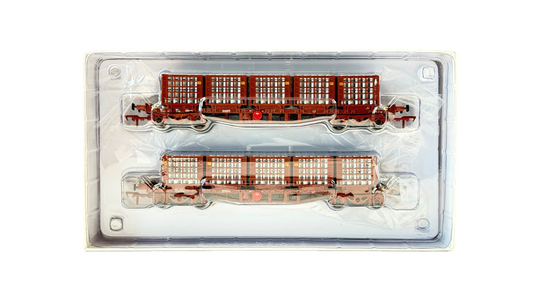 IRISH RAILWAY MODELS 00 GAUGE - IRM1075-A - CIE 42FT BOGIE WAGONS & BEER KEGS #1