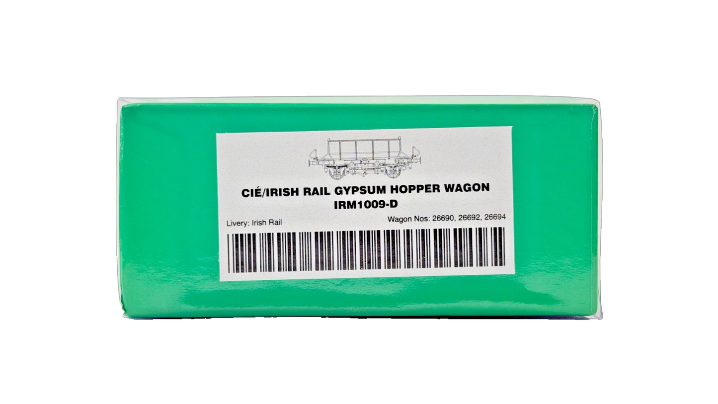 IRISH RAILWAY MODELS 00 GAUGE - IRM1009-D - GYPSUM HOPPER TRIPLE PACK IRISH RAIL