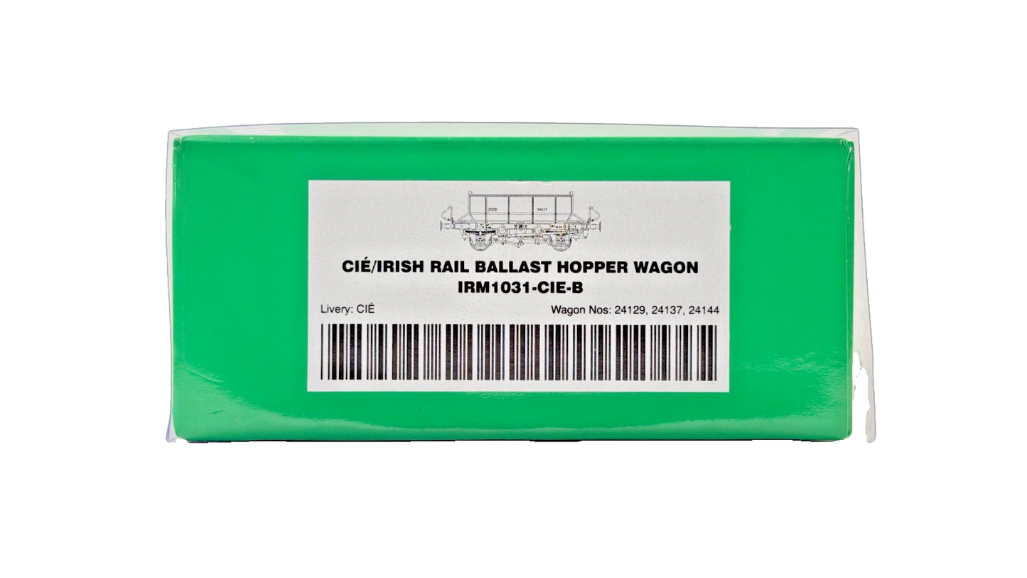 IRISH RAILWAY MODELS 00 GAUGE - IRM1031-CIE-B - CIE IRISH BALLAST WAGON PACK