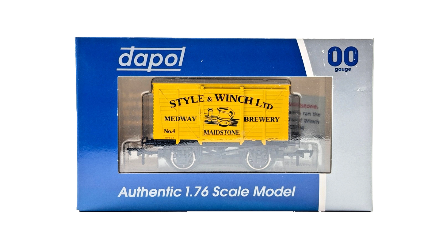 DAPOL 00 GAUGE - STYLE & WINCH MEDWAY BREWERY MAIDSTONE NO.4 (LIMITED EDITION)