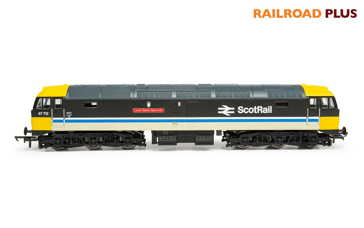 HORNBY OO GAUGE - R30079TTS - CLASS 47 SCOTRAIL LADY DIANA SPENCER DCC SOUND NEW