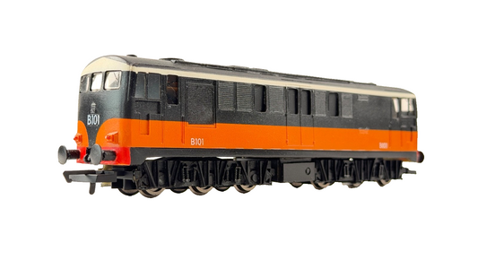 SILVER FOX MODELS OO GAUGE - IRISH ORANGE BLACK 101 CLASS B SULZER B101 - BOXED