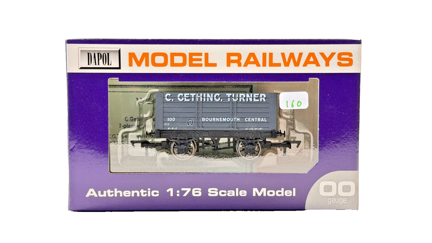 DAPOL 00 GAUGE - C. GETHING TURNER BOURNEMOUTH CENTRAL NO.100 (LIMITED EDITION)