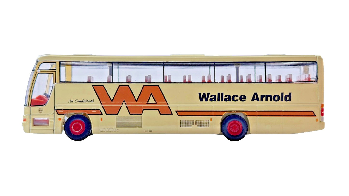 CORGI 1/76 SCALE - PLAXTON EXCALIBUR WALLACE ARNOLD COACH UNBOXED #1