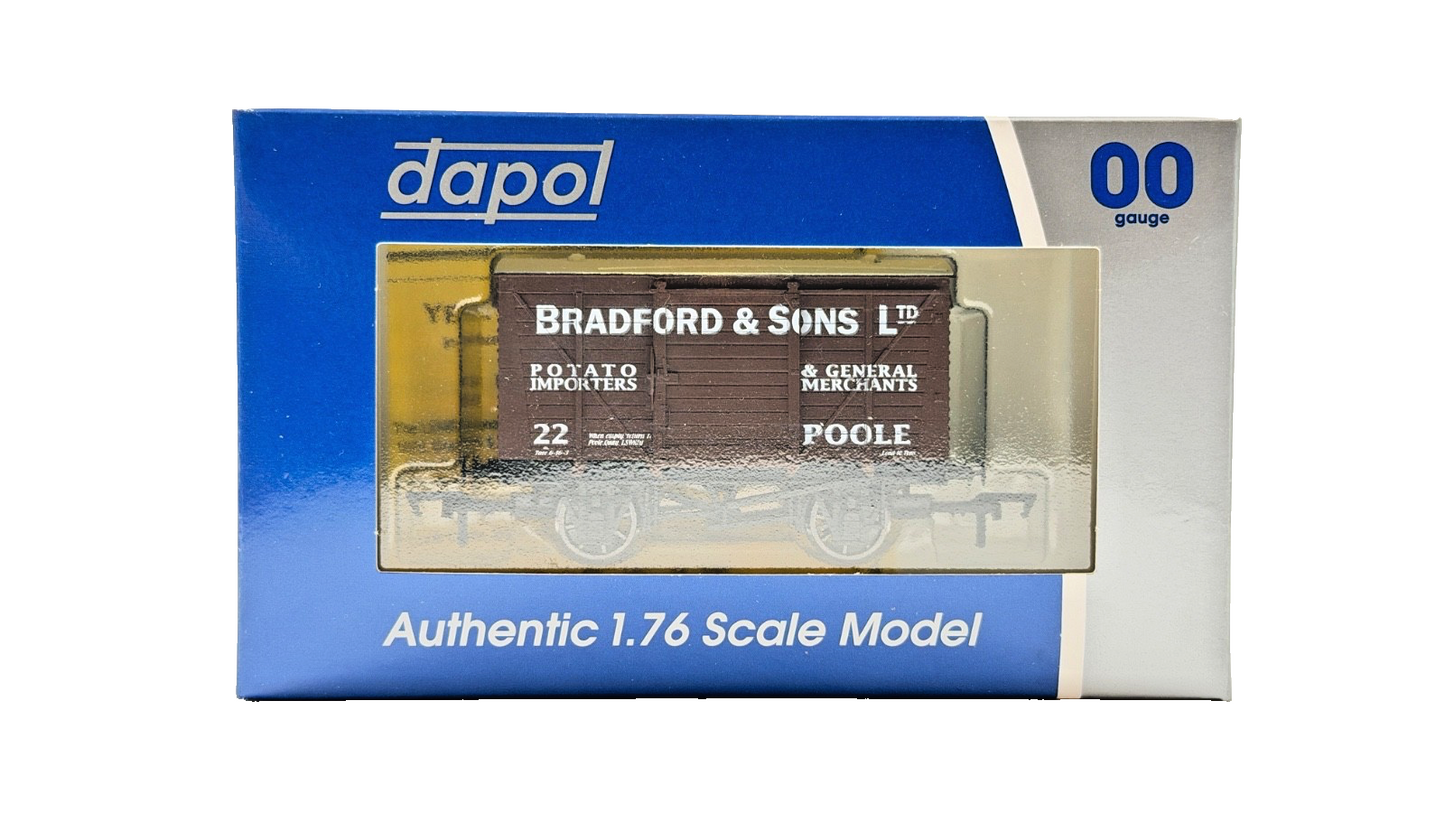 DAPOL 00 GAUGE - BRADFORD & SONS POTATO IMPORTERS OF POOLE 22 (LIMITED EDITION)
