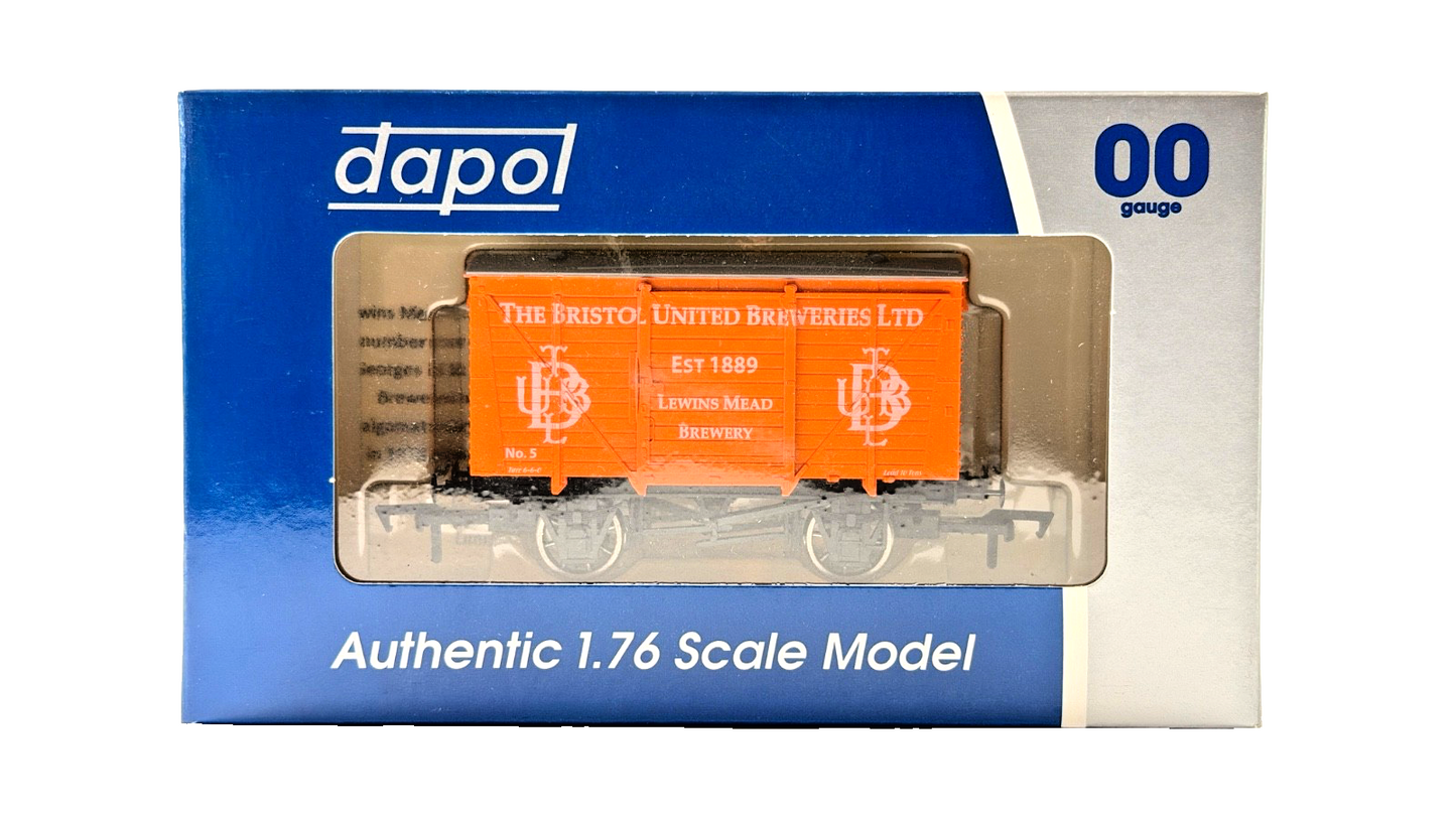 DAPOL 00 GAUGE - BRISTOL UNITED BREWERIES LEWINS MEAD VAN NO.5 (LIMITED EDITION)