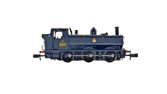 GRAHAM FARISH N GAUGE - 371-986 - CLASS 64XX PANNIER TANK 6417 BLACK DCC FITTED