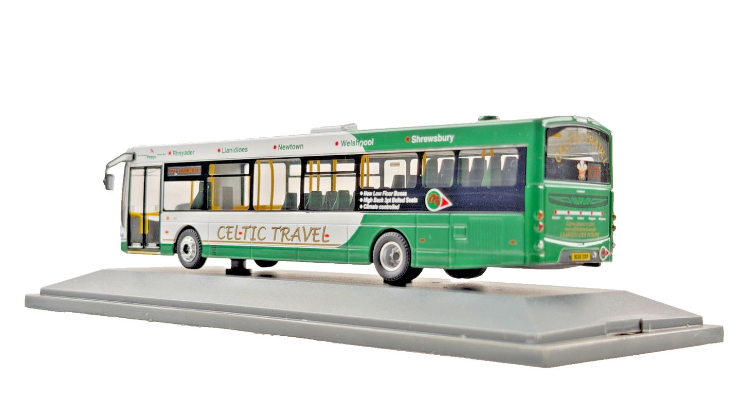 CORGI OOC 1/76 SCALE - OM46706A - WRIGHT ECLIPSE 2 CELTIC TRAVEL BUS BOXED