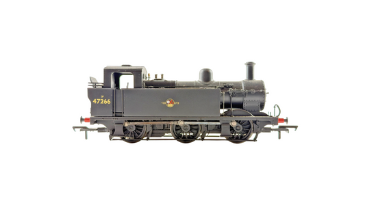 BACHMANN OO GAUGE - 32-228 - 3F FOWLER JINTY 47266 BR BLACK LATE CREST BOXED